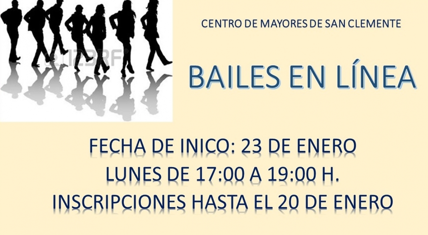 BAILES EN LÍNEA Red de Centros de Mayores de CastillaLa Mancha